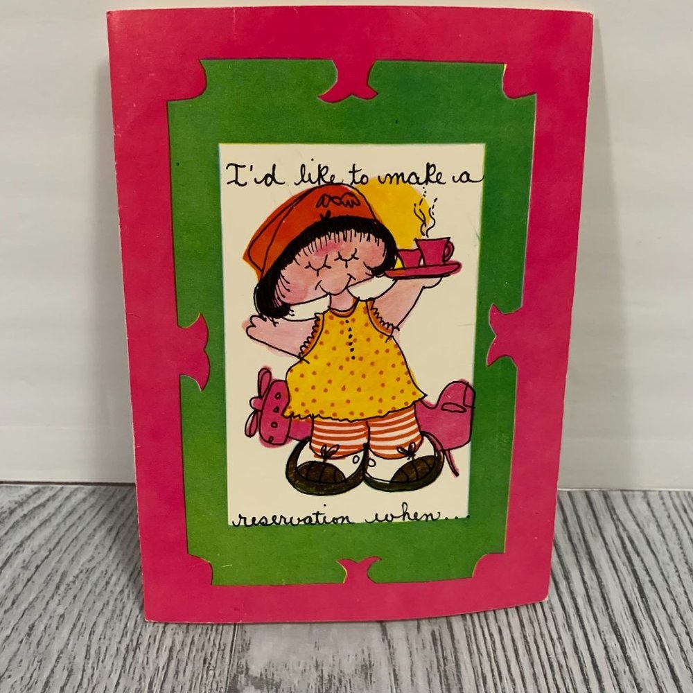 Vintage 1974 Juvenile Delinquents Naughty Funny Card